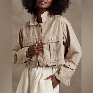 Banana Republic Tan Utility Jacket